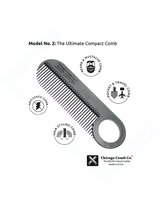 Carbon Fiber #2 Comb (Fine Tooth)