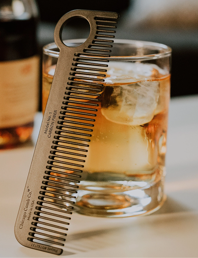 Carbon Fiber #1 Comb (Medium Tooth)