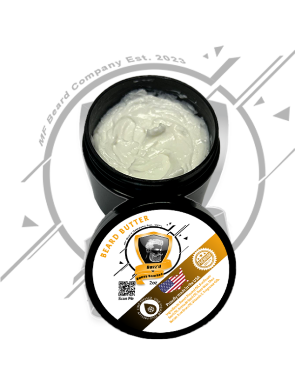 Buzz'd Honey Bourbon Beard Butter