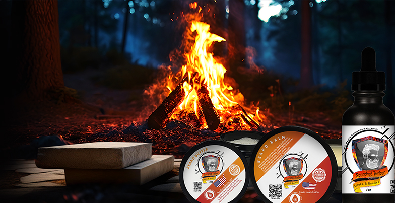Smoke and Bonfire beard products