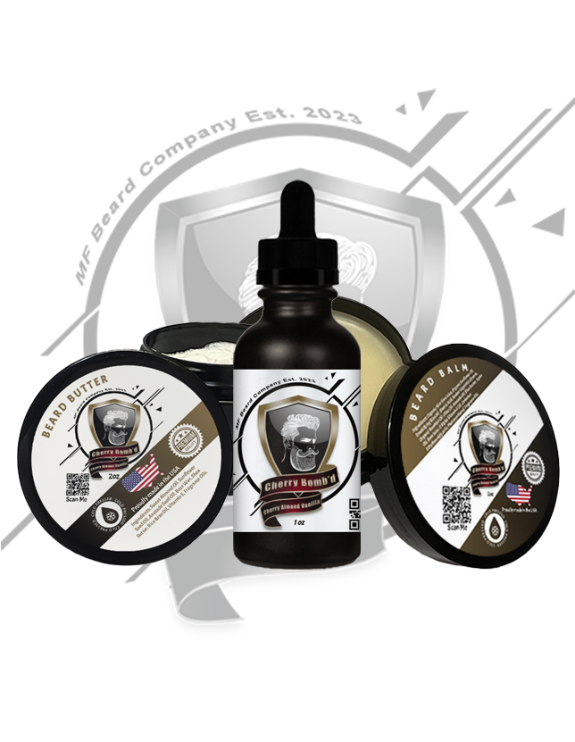 Cherry Bomb'd Cherry Almond Vanilla Beard Care Essentials