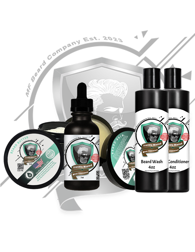 Freshly Minted Mint Chocolate Complete Beard Care Kit