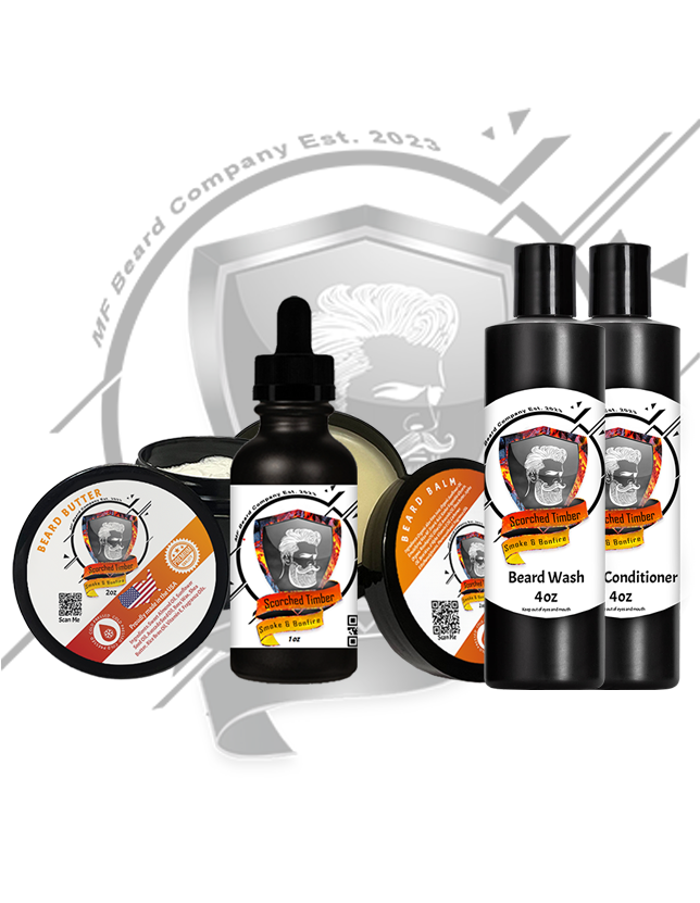 Scorched Timber Smoke & Bonfire Complete Beard Care Kit