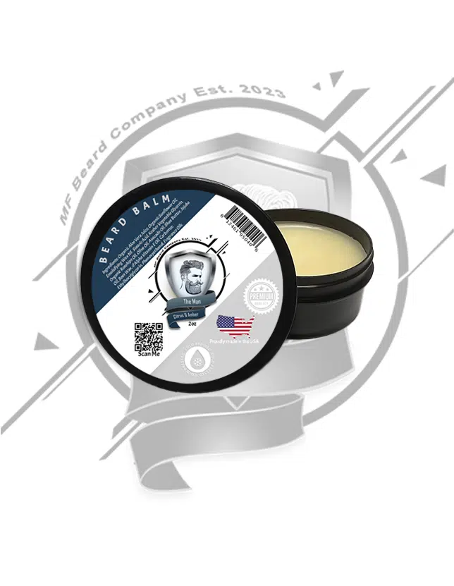 The Man Citrus & Amber Beard Balm