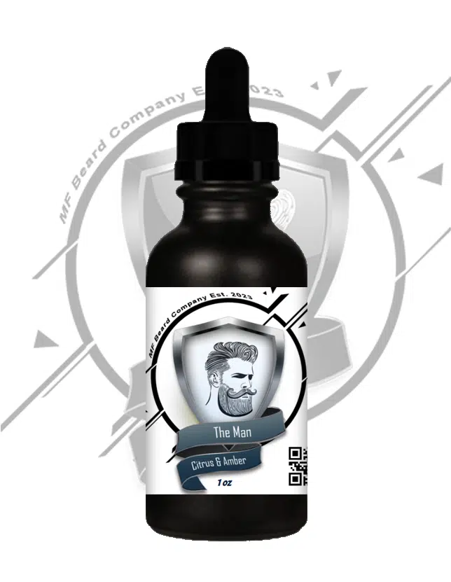 The Man Citrus & Amber Beard Oil