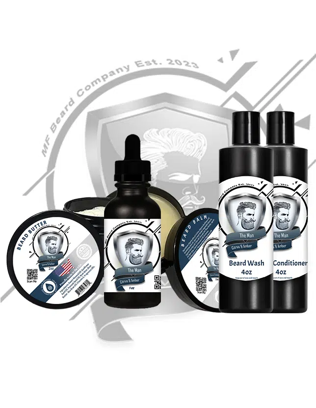 The Man Citrus & Amber Full Beard Kit